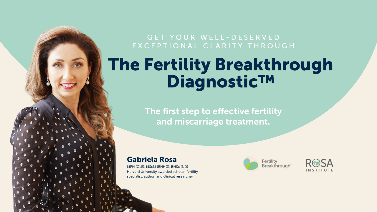 The Fertility Breakthrough Diagnostic ™ Announcement